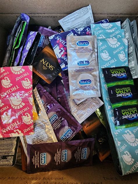 100 Condom Lot Assorted Styles And Brands Parceiros Tecimob
