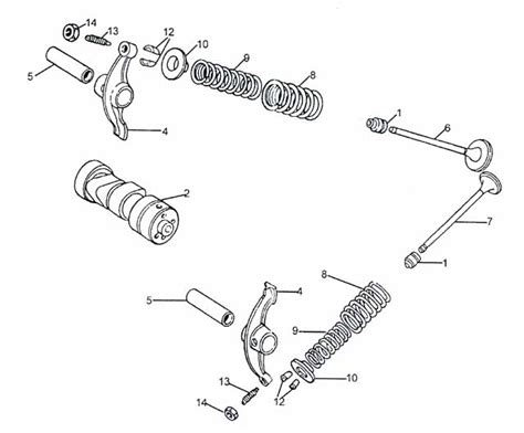 Kazuma 110 Valve Train