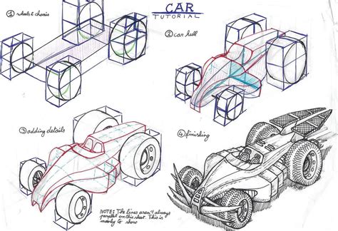 Car Perspective Tutorial By Akaga On Deviantart Drawing Tutorial