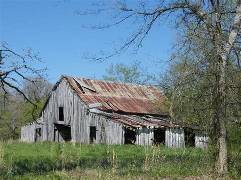Old Arkansas Barn Old Barns American Barn Rustic Barn