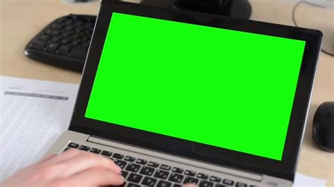 Laptop Green Screen Free Green Screen Video Youtube