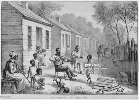 Lithograph Depicting Slave Life In The American Territories Of Photo