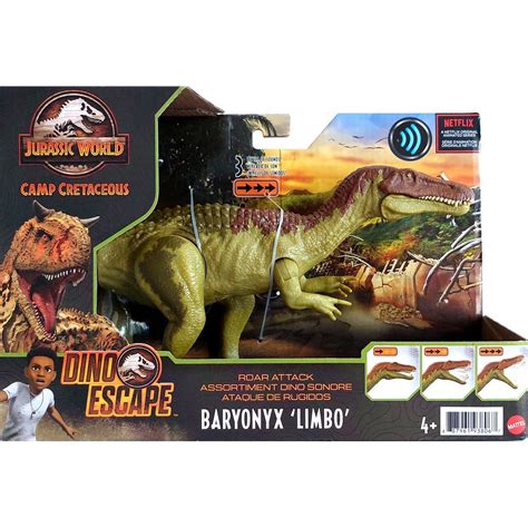Jurassic World Roar Attack Baryonyx Limbo Camp Cretaceous With Movable