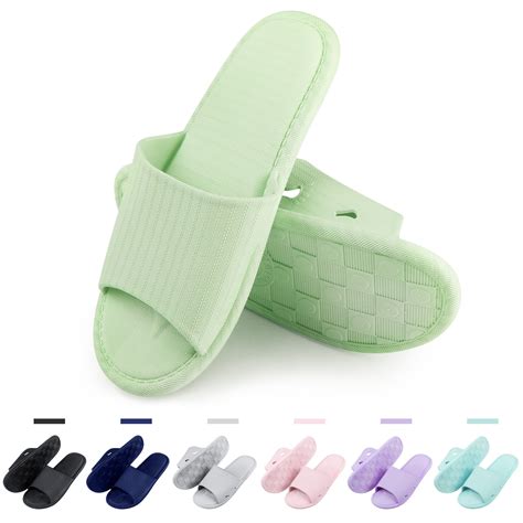 Topcobe Shower Sandals For Men Women Soft Foams Bath Slippers Non Slip Shower Shoes Bath
