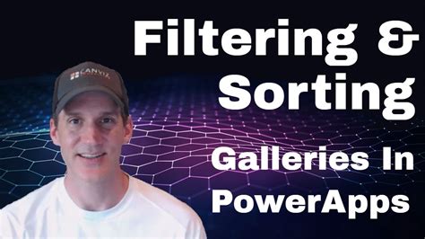 Filtering And Sorting Galleries In Powerapps Youtube