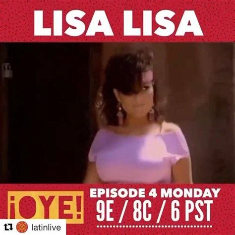 Lisa Lisa Join Me This Monday August 24th On Oye Hot