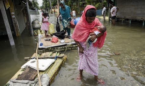 ‘like A Scene From Titanic Floods In Assam Submerge Entire Villages India The Guardian