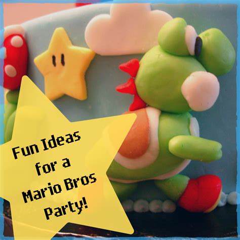 Super Mario Bros Party Ideas And Free Printables Holidappy