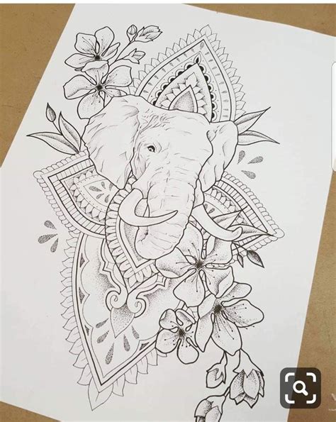 Pin Von Diego Zamora Tattoos Auf Ideas Mandala Elefant Tattoo