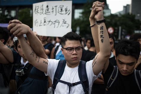 Protesters In Hong Kong Are Targets Of Scrutiny Through Their Phones