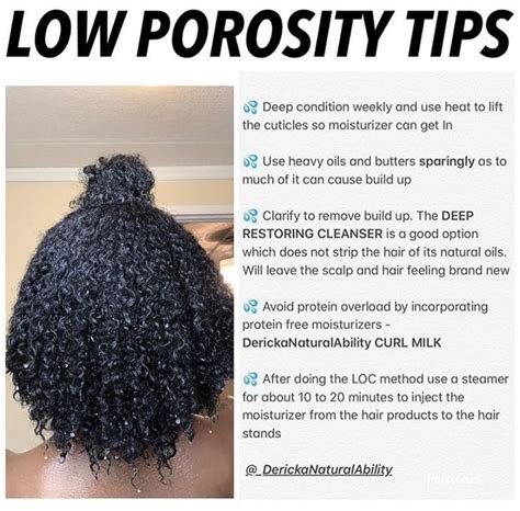 If you must, use blow dryers on low setting. Tips for low porosity hair 💦 | Low porosity hair products ...