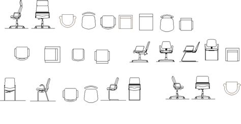 Sofa armchair big dwg set outdoor lounge furniture in autocad. Miscellaneous chair blocks cad drawing details dwg file - Cadbull