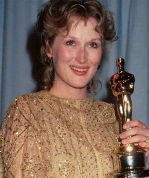 Meryl Streep 30 Years Ago With Her Best Actress Oscar