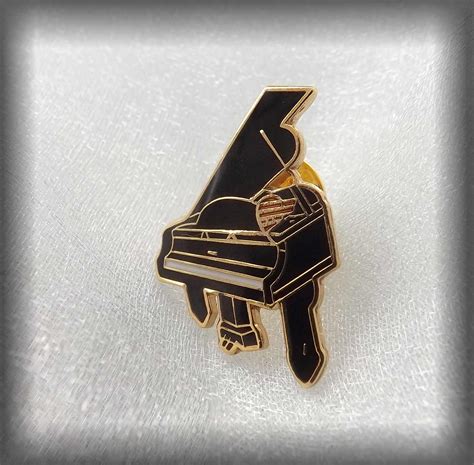 Grand Piano Pin Brooch Music Jewellery Online