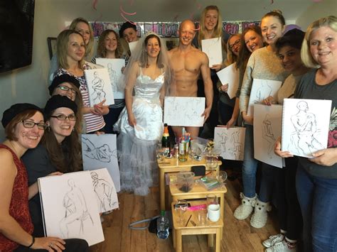Super Hen Party Life Drawing Workshop With Male Model Bristol Hen Party Entertainment