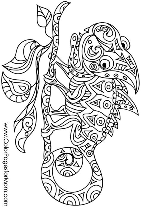 Animals 42 Advanced Coloring Page