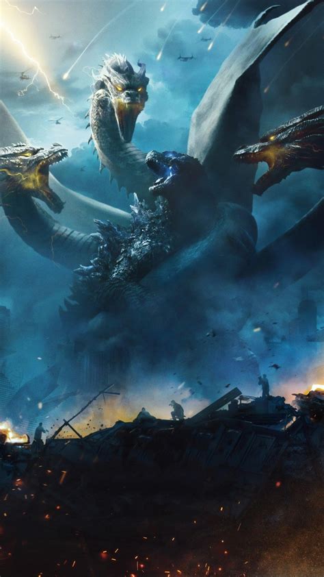 Godzilla King Of The Monsters 2019 Full Movie Poster 2023 Movie