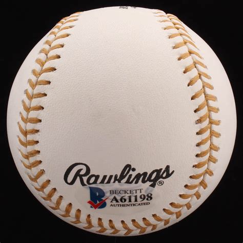 Albert Pujols Signed Gold Glove Award Logo Baseball With Display Case