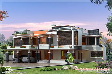Unique Modern Villa Design Kerala Home