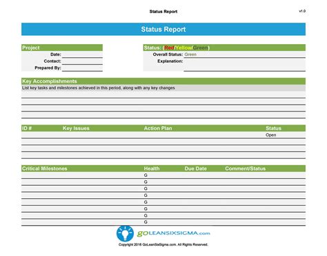 Report Template Excel Denah