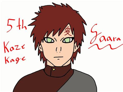 5th Kazekage Gaara By Akumaaaaaaaaaaaaaaaa On Deviantart