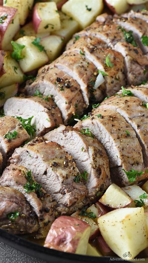 But there is a thin, silvery looking skin that you want to find and trim off, because it delicious herbs are rubbed into the meat to make this pan roasted pork tenderloin so delicious and flavorful. How to cook pork tenderloin, roasted to a juicy perfection ...