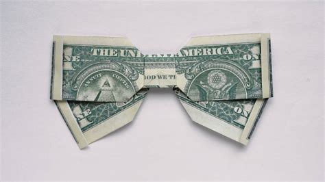 Amazing Money Bow T For Any Holiday Easy Dollar Origami