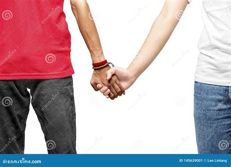 gay couple holding hands together stock image image of holding support 145639001