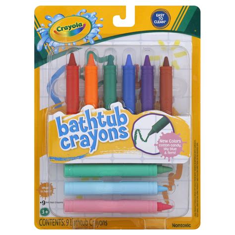 Crayola Bathtub Crayons 9 Crayons