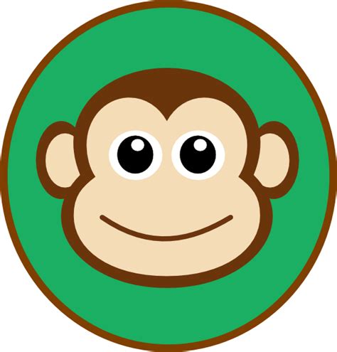 Monkey Face Drawing Clipart Best