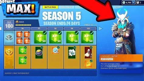 Home news all fortnite chapter 2: Fortnite Season 5 Battle Pass! | Buying *ALL* 100 Tiers ...