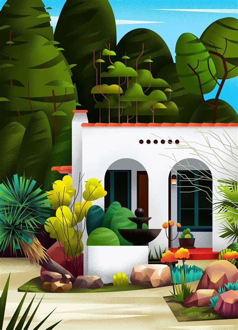 Home Is A Colorful Set Of Illustrations By Muhammed Sajid Building