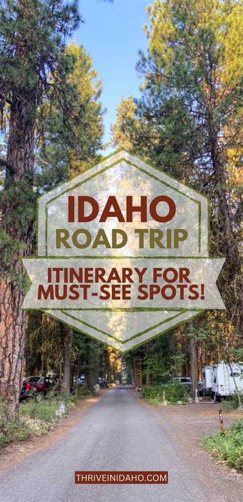 Idaho Road Trip Itinerary For Must See Spots In 2023 Road Trip
