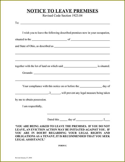 Free Eviction Notice Template Of Eviction Notice Free Word Pdf Hot Sex Picture