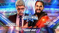 WWE WrestleMania 38 - Seth Rollins vs Cody Rhodes FULL MATCH - YouTube