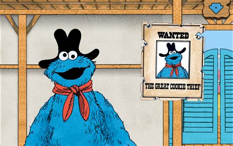 The Great Cookie Thief A Sesame Street App Starring