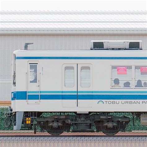 東武8000系クハ8150の側面写真｜railfilejp｜鉄道車両サイドビューの図鑑