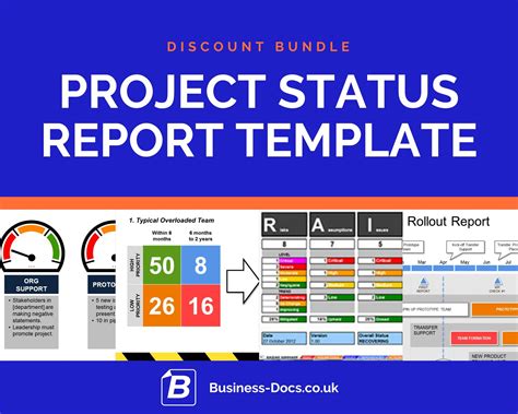 Project Status Report Template All Presentation Formats In A Bundle