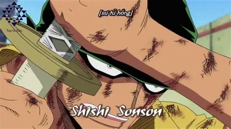 Top 5 Roronoa Zoro Sử Dụng Skill Shishi Sonson One Piece Youtube