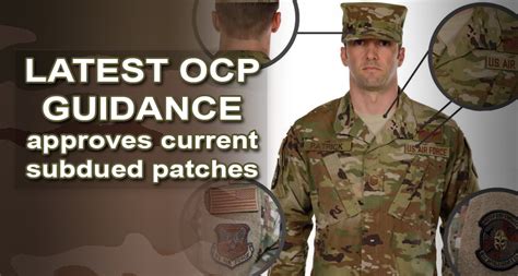 Latest Ocp Guidance Approves Current Subdued Patches 315th Airlift