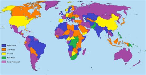 Mappe Del Mondo Come Si Dividono I Paesi Al Loro Interno