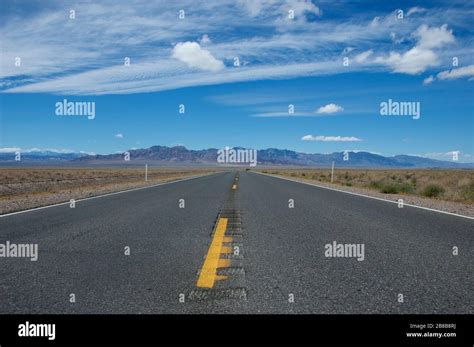 The Open Road In Central California Stock Photo Alamy