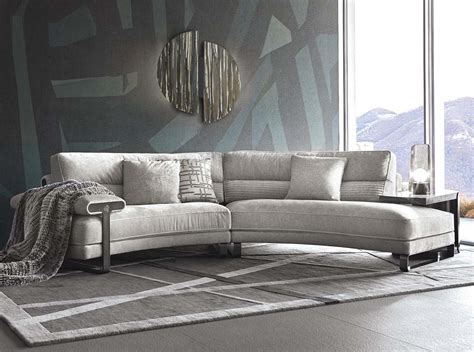 Curved Sectional Sofa Mirage By Giorgio Collection Mig Furniture