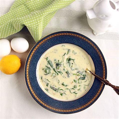 The process of cooking soup with spinach and egg is not complicated, but can have significant differences depending on the specific recipe. Egg Lemon Soup with Spinach - Art of Natural Living