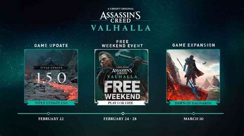 Ubisoft Updates Assassin S Creed Valhalla Roadmap For Next Month