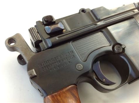 Cmr Classic Firearms Mauser Westinger Schnellfeuer Model M712 Pistol