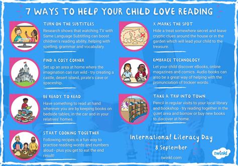 7 Ways To Help Your Child To Love Reading Twinkl