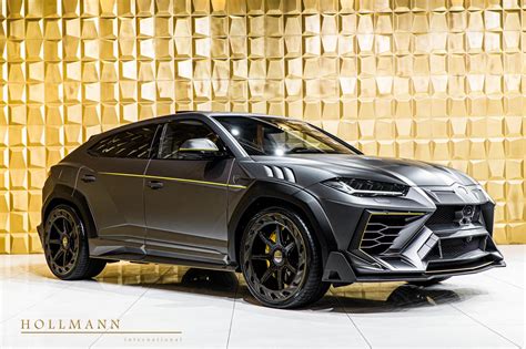 There's the massive wing at the back. Lamborghini URUS by MANSORY - Hollmann International ...