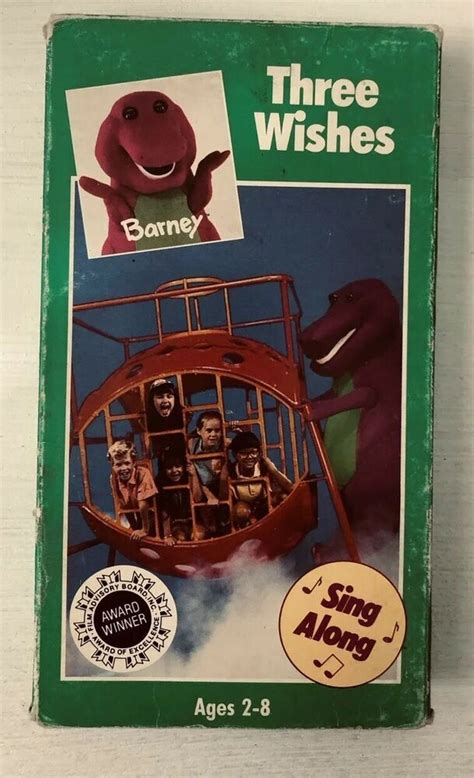 Barney And Three Wishes Vhs Ebay Barney And Friends Wiggles Birthday