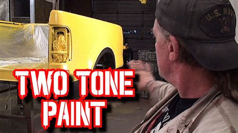 How To Paint Two Tone Colors On Your Car Or Truck Paint And Body Tech